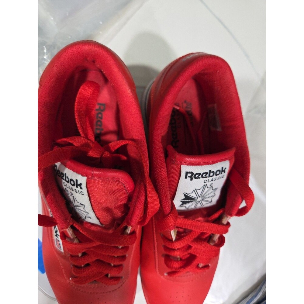 Reebok Women's Classics Princess J95025 Red Casual Shoes Sneakers Size 7.5 SB2 - Picture 8 of 8